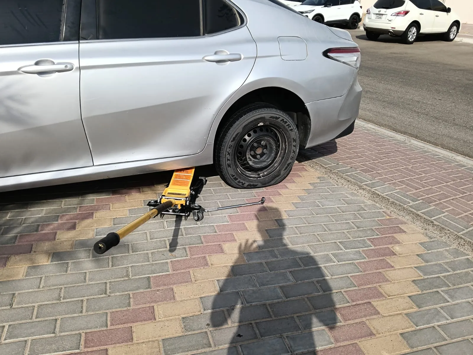 Spare Tyre Installation